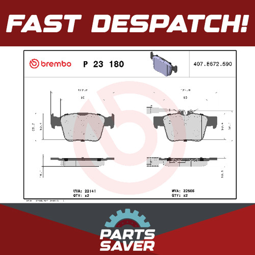 Set pastiglie freno - adatte, a
