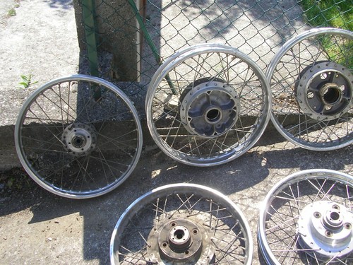 Ruote complete honda 500 750 - ruote,