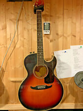 Chitarra elettrica acustica vintage anni '80 Fender EL RIO, con custodia .