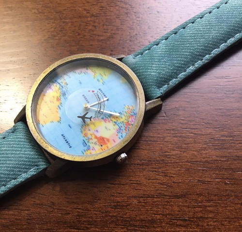 Orologio mini mondo aereo - orologio,