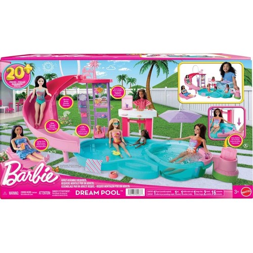Barbie piscina dei sogni - barbie,