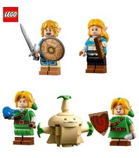 *NUOVO* LEGO # 77092 Legend Of Zelda Great Deku Tree Minifigures *mai assemblato*