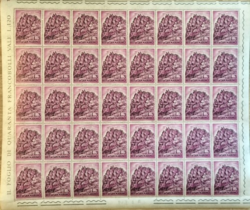 Francobolli san marino 1962 - francobolli,