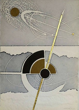 Walter VALENTINI,“Nello Spazio”acquaforte,design,arredamento,arte contemporanea