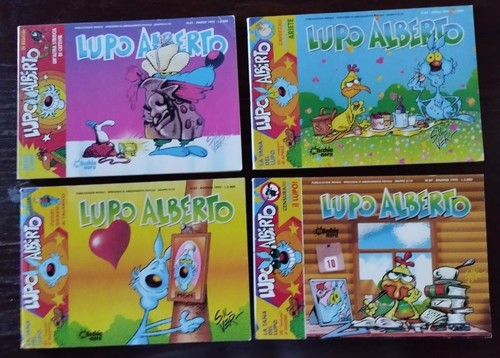 Lotto lupo alberto - lotto, 81-88
