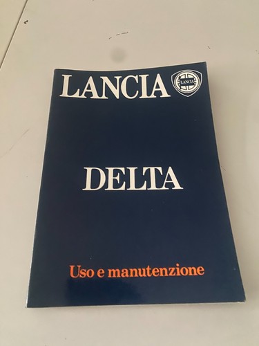 Lancia delta libretto uso e - delta,