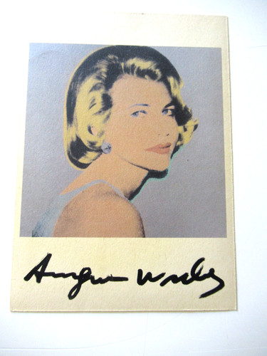 Warhol cartolina - a.,