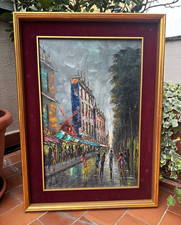DIPINTO OLIO SU TELA BALLART -