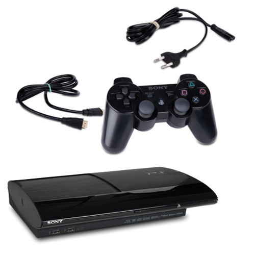 Console ps3 super - slim, gb