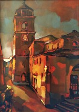 Antonio Belli Dipinto Olio