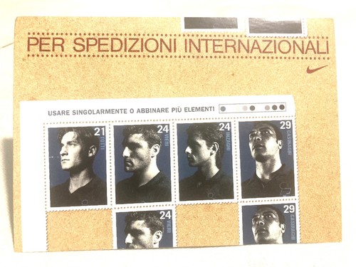 Cartolina nike totti vieri - totti,