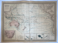 OCEANIA c. 1860 DUFOUR MOLTO