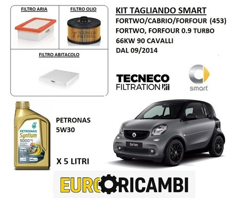 Kit tagliando olio petronas - kit, e