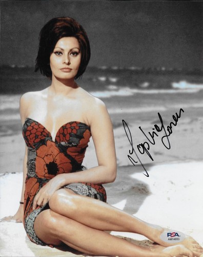 Sophia loren foto firmata - sophia,