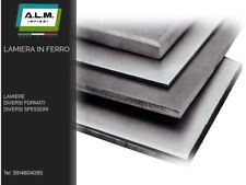 LAMIERA IN FERRO - DIVERSI SPESSORI, FORMATI, ZINCATA & NERA