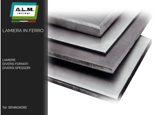 Lamiera ferro diversi - in,