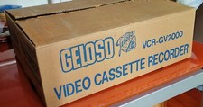 Geloso Vcr Gv2000 VHS Videorecorder Videoregistratore BRAND NEW RARE