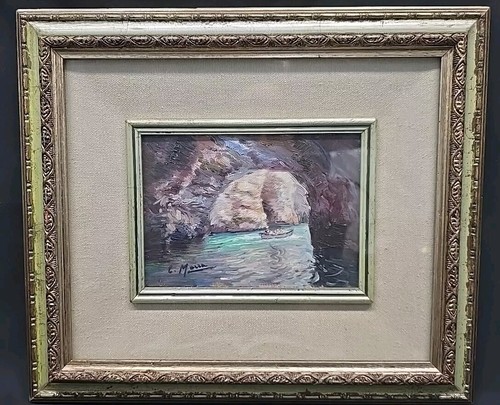 Quadro grotta azzurra isola - azzurra, di