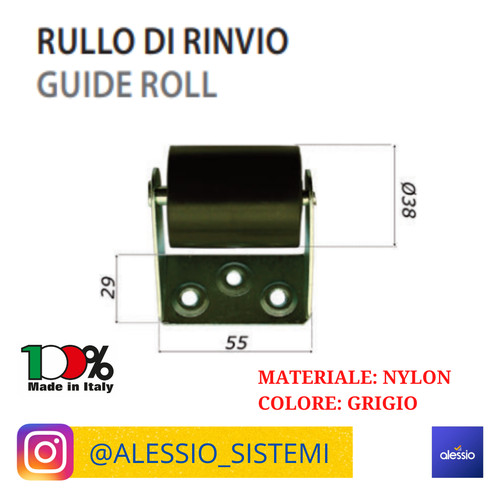 Rullo rinvio - rullo,