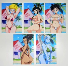 Set 5 Carte Dragon Ball Hentai