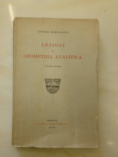 Ettore bortolotti lezioni - bortolotti,lezioni, di