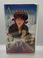 Anastasia 1998 VHS Clamshell Animated Film Family Children Musical Adventure