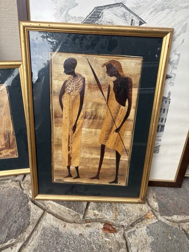 Quadro vintage arte tribale - quadro,