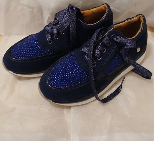 Sneakers scarpe donna glitter - sneakers,
