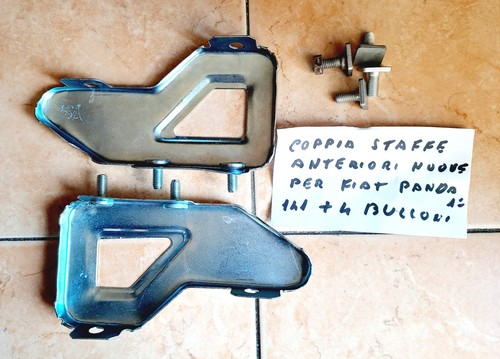 Coppia staffe paraurti - di,