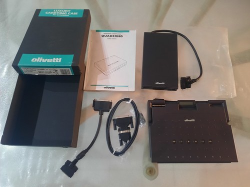 Olivetti quaderno con floppy - quaderno,