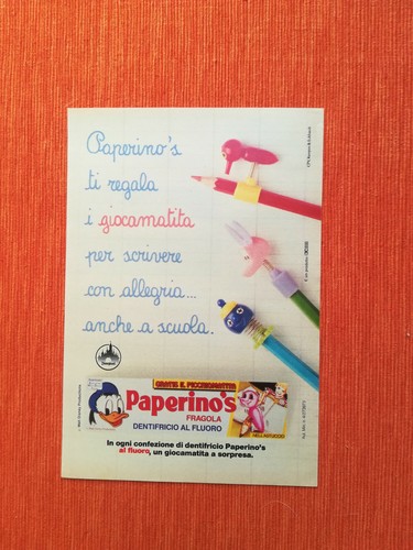 Pubblicita originale - originale,