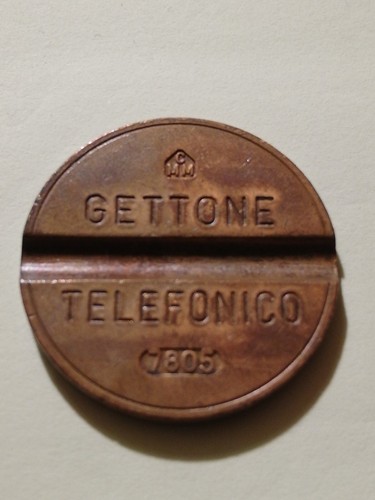 Gettone telefonico 7805 cmm - gettone,