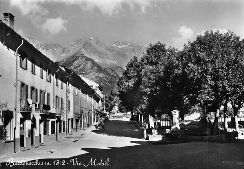 Cartolina bardonecchia via - cartolina,