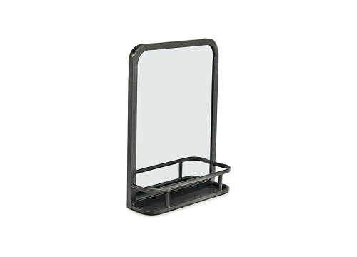 Mirror iron shelf - shelf, with