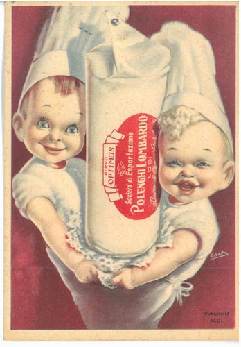 Cartolina postale polenghi - cartolina,