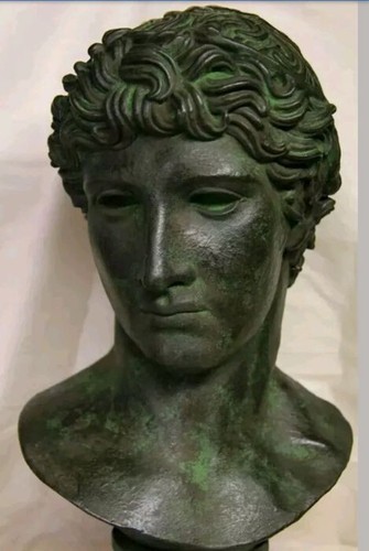 Sculpture grand buste apollon - buste,