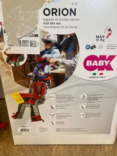 Okbaby seggiolino bici - seggiolino,