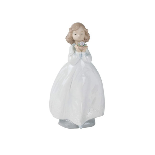 Lladro nao the flower - flower, girl