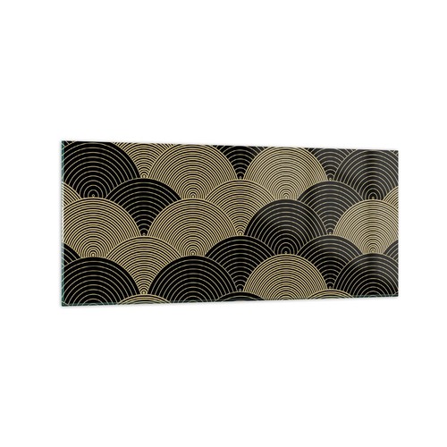 Quadro vetro 120x50cm nero - quadro, su