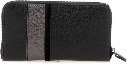 Portafoglio pelle con zip - in,