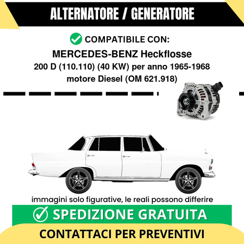 Alternatore mercedes benz - alternatore, mercedes-benz