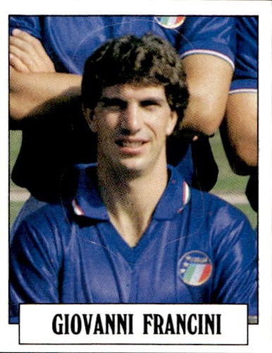 Figurina con italia 1988 - l'italia,