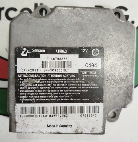Centralina modulo airbag fiat - airbag,