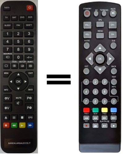 Telecomando gia programmato - gia',