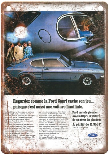 Insegna vintage 1970 ford - insegna,