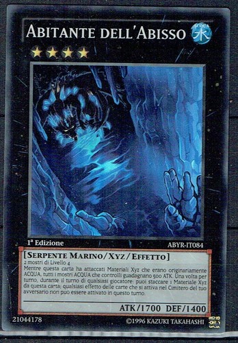 Carta abyr abitante - yu-gi-ho,
