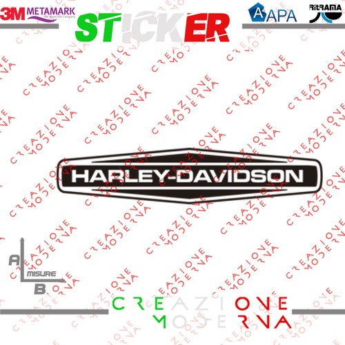 Adesivo sticker logo harley - adesivo,