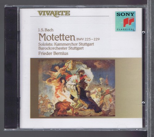Bach motetten - cd,