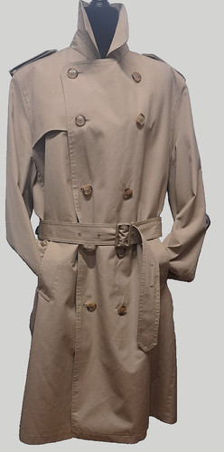 Trench coat doppiopetto - , misty