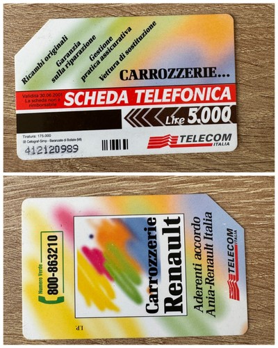 Schede telefoniche italiane - telefoniche,